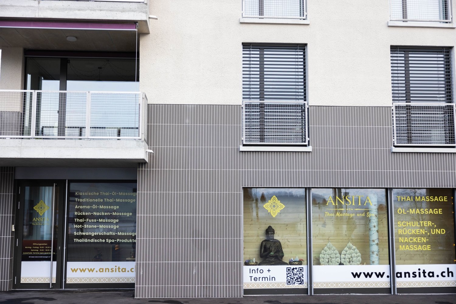 Aussenatmosphäre Von Ansita Thai Massage studio in Boll vechigen